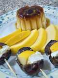 Dattes farcies aux pommes et camembert
