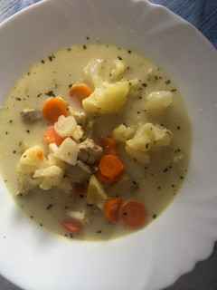 Tejszínes halleves recept fotója