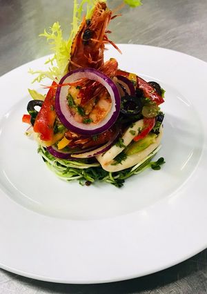 Hình của món Seafood Salad.