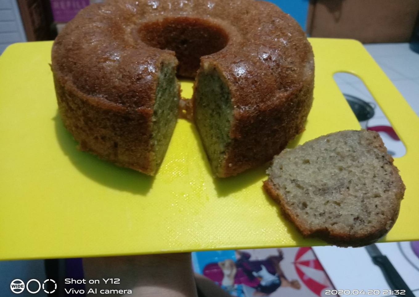 Bolu kukus pisang Ter simple dan enak ala anak kost