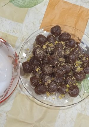 عکسی از دستور چای و گل محمدی و خرما و ارده