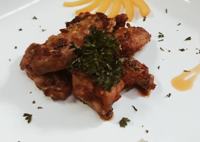 Sayap ayam & Saus Tabasco ||Bufallo chicken wings