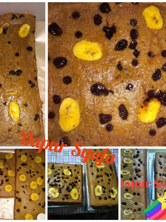 Foto resep Delicious Banana Cake with Palm Sugar