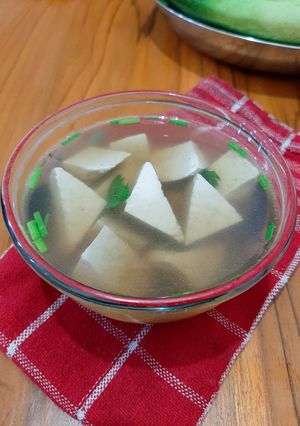 Foto resep Sup Tahu Segar dan Simpel