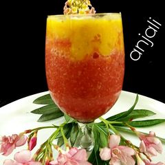 A picture of Sunrise smoothie.