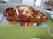 Una foto de lomo al horno