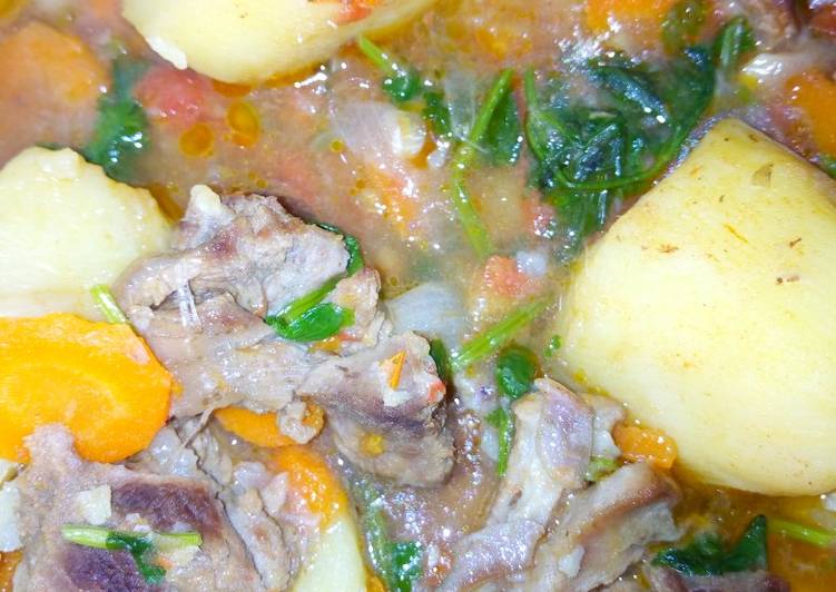 Simple Way to Prepare Ultimate Potato lemon beef stew