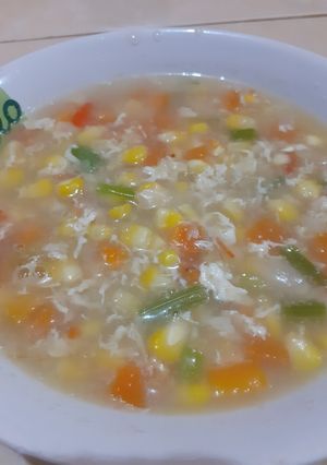 Foto resep Sop jagung