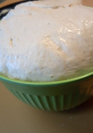 A picture of The BEST Pizza dough.