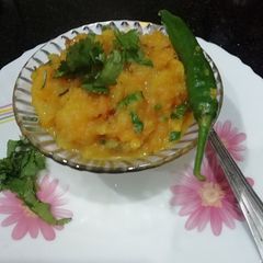 A picture of Shalgam turnip ka bharta.