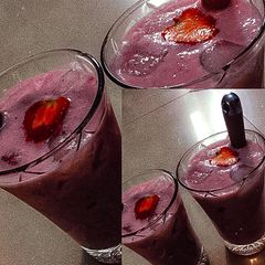A picture of Strawberry🍓🍓🍓Milkshake.