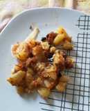 Patatas con guindilla o guajillo