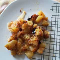 Una foto de Patatas con guindilla o guajillo