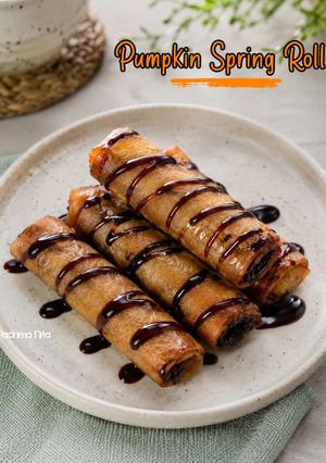 Foto resep Pumpkin Spring Roll