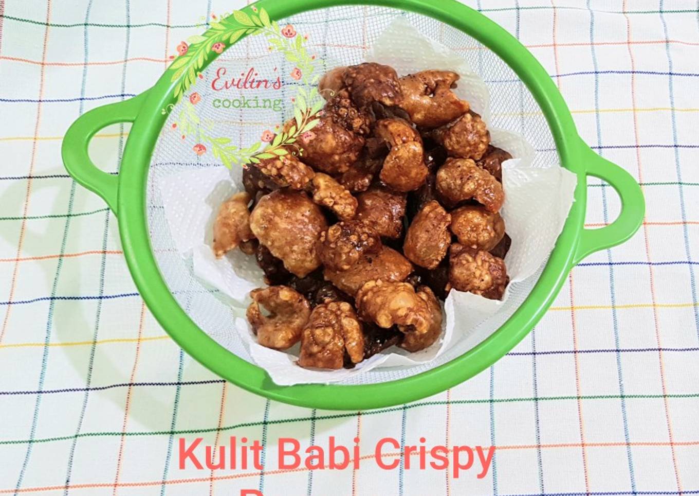 Kulit Babi Crispy Panggang