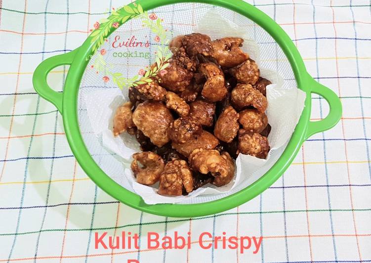 Resep Kulit Babi Crispy Panggang, Lezat