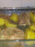 Chuletas sin hueso al horno