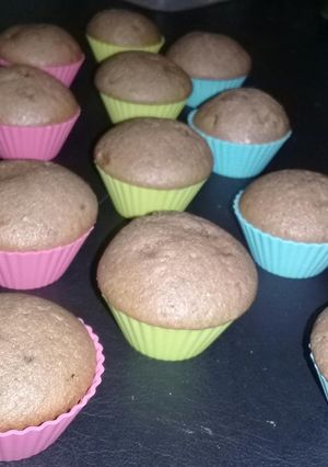 Una foto de Muffins de chocolate