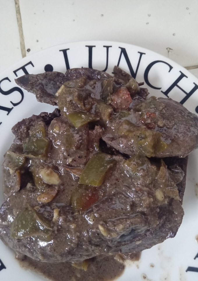 Una foto de Bistec de hígado