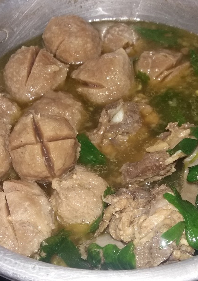 Foto resep Kuah bakso sapi