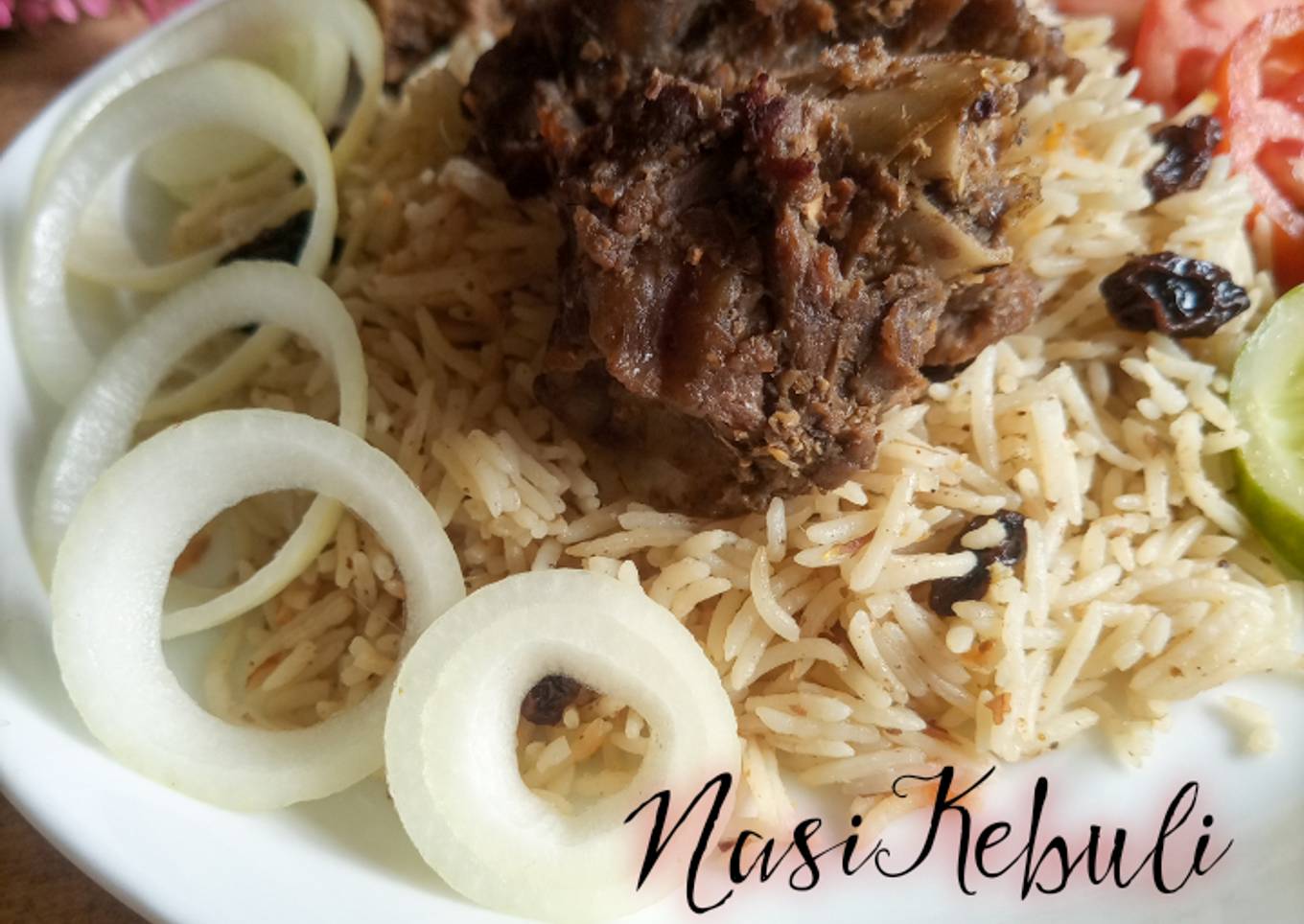 Nasi kebuli kambing