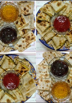 صورة لوصفة نكهات مختلفه لعجينة المطبق الجاهزه