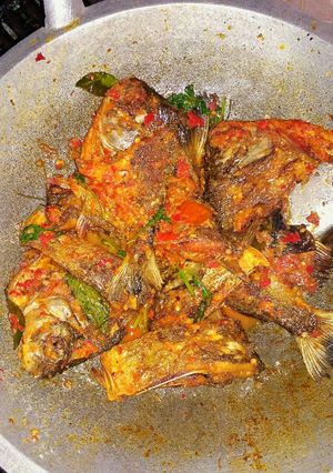 Foto resep Ikan Bawal Sambal Rujak