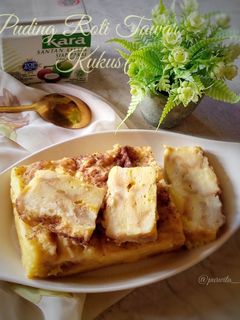 Foto resep Puding Roti Tawar Kukus