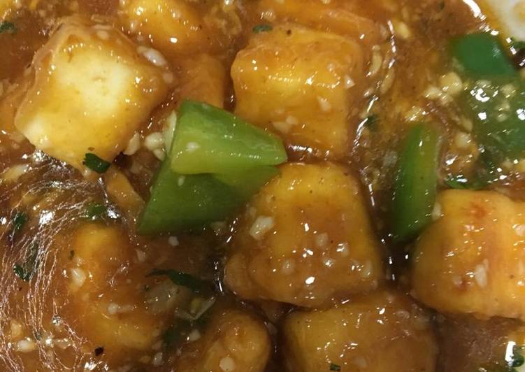 Recipe of Any-night-of-the-week Chilli paneer