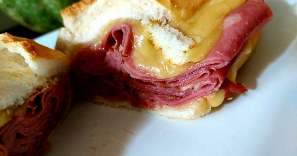 Pão com Mortadela Receita por Elianefariacozinhaafetiva