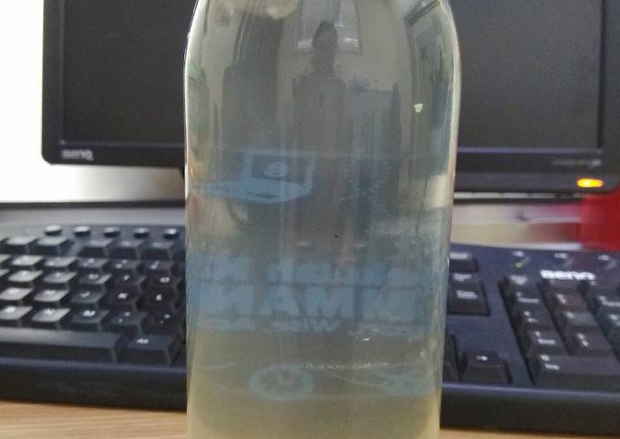 Resep Detox Day 1: Ginger Infused Water yang Lezat