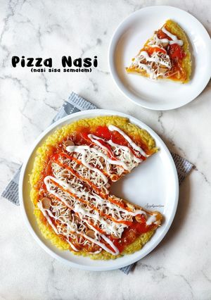 Foto resep Pizza Nasi (nasi sisa semalam)