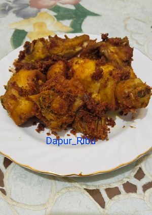Foto resep Ayam Goreng Lengkuas (Metode Kukus)