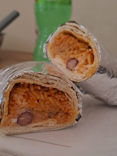 Φωτογραφία της συνταγής Burrito με ρύζι και φασόλια