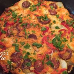A picture of Tortilla Espanola.