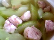 一張虱目魚魚丸的照片