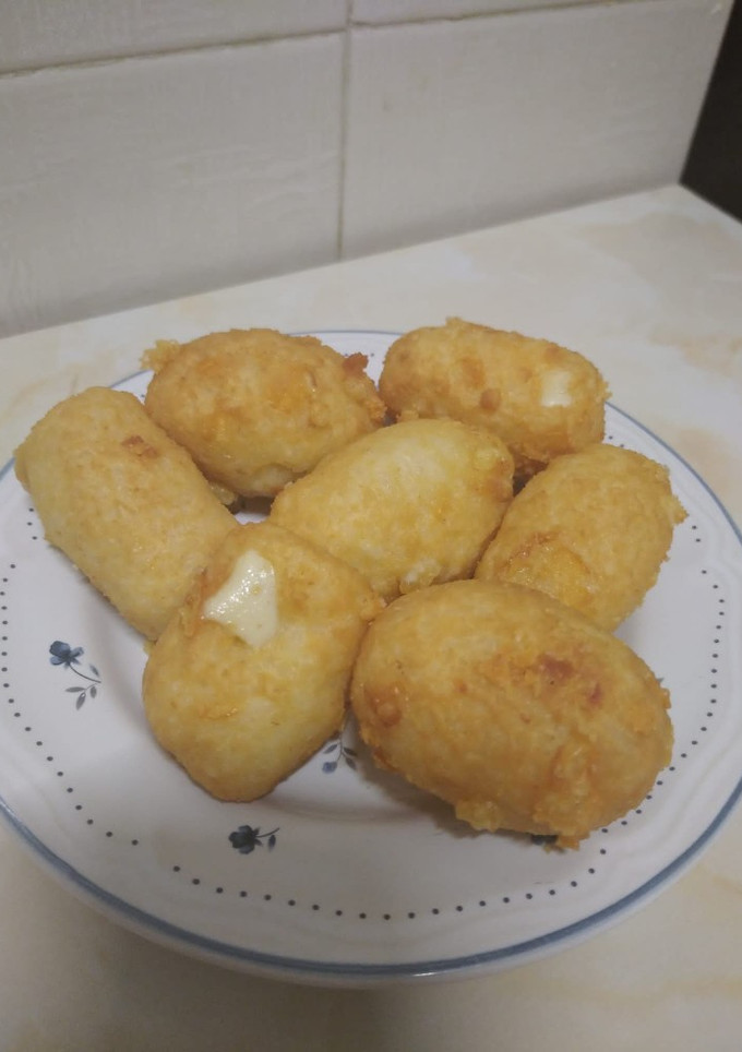 Una foto de Croquetas de arroz (recicladas)