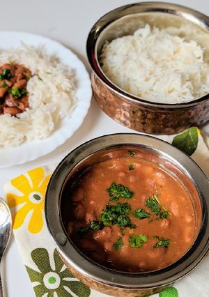 A picture of Rajma masala(without onion garlic).