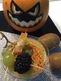 Cocktail Jack Skeleton de kiwi y uva