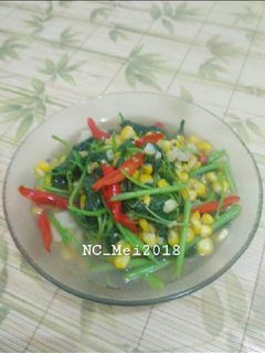 Foto resep #1 Tumis Bayam Ceria