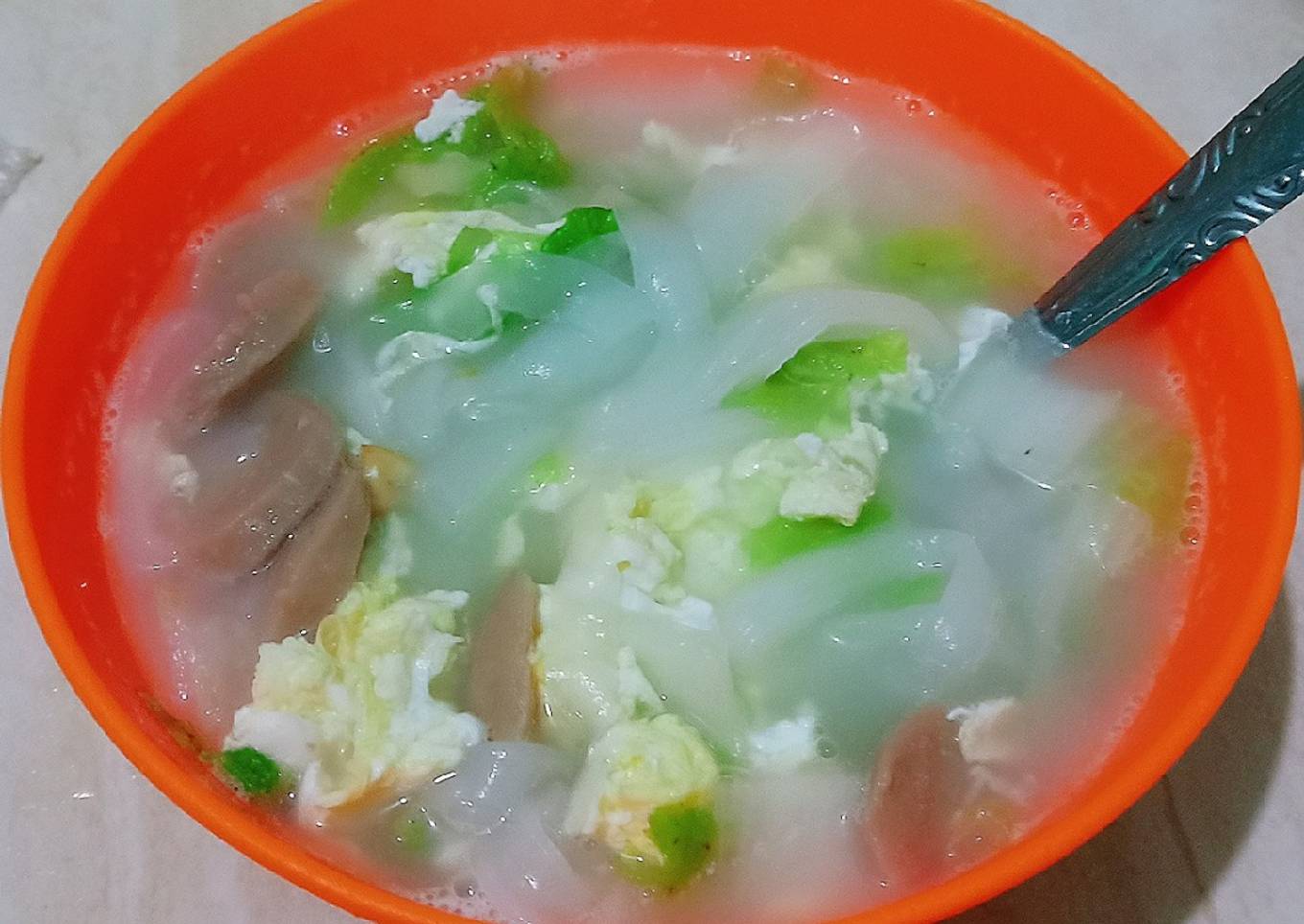Kwetiau kuah simple & enak