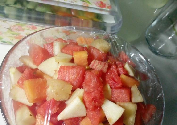 Recipe of Perfect Fruits salad