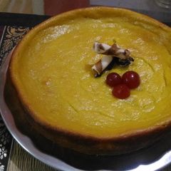 A picture of Mango cake.