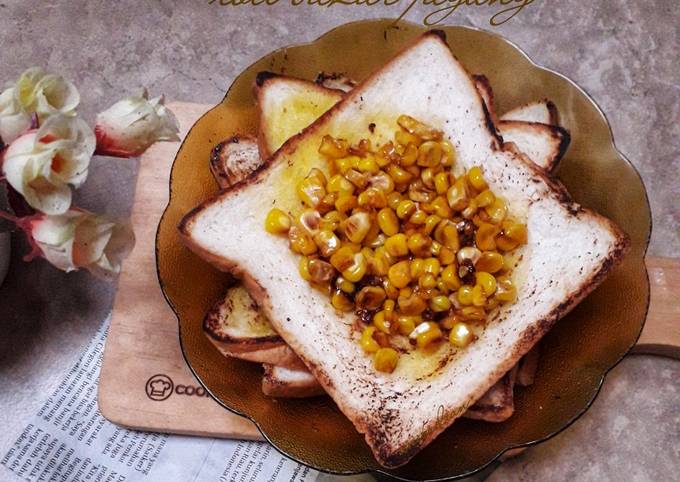 Roti bakar jagung