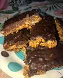 Barrita de cereal con baño de chocolate 🍫