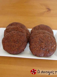 Φωτογραφία της συνταγής Μαλακά cookies διπλής σοκολάτας