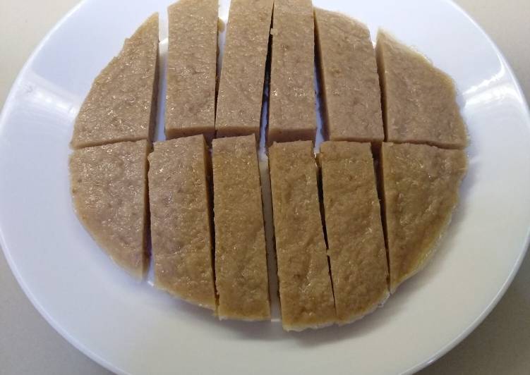 Bahan memasak Kueh kukus yang Lezat