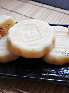 綠豆仁冰皮月餅(奶素版) 的食譜成品照片
