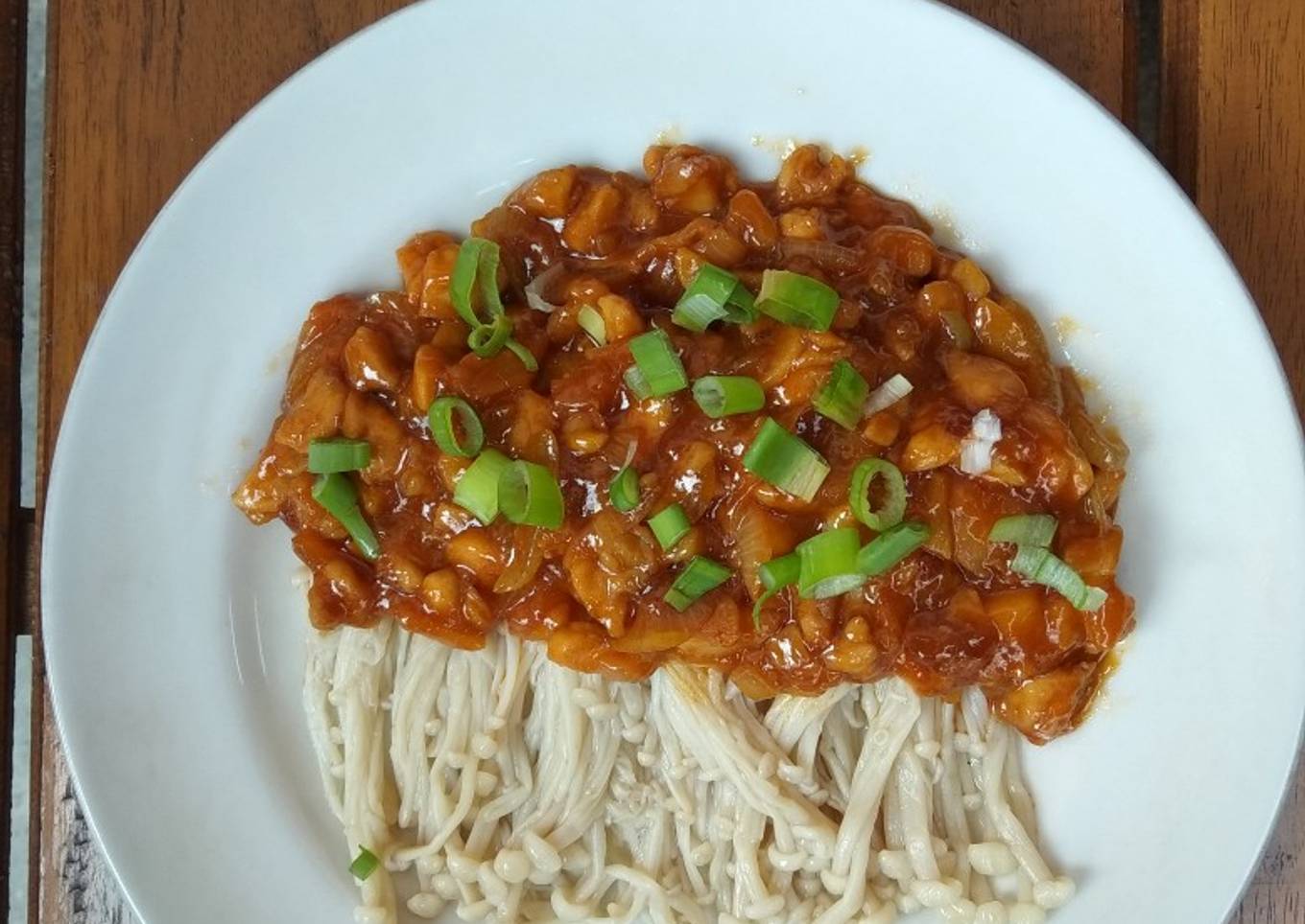 Jamur Enoki ala Korea Javanica