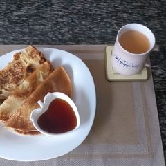 A picture of Pancakes#Theme Challenge.